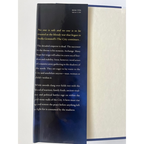The Immortal Throne The City By Stella Gemmell Hardback Book - Picture 3 of 5